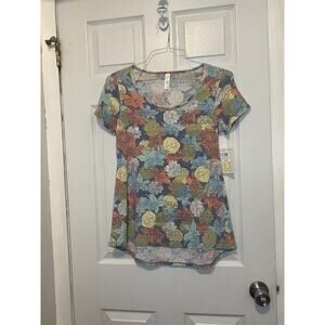 LulaRoe NWT XXS Buttery Soft Lightweight Floral Classic T